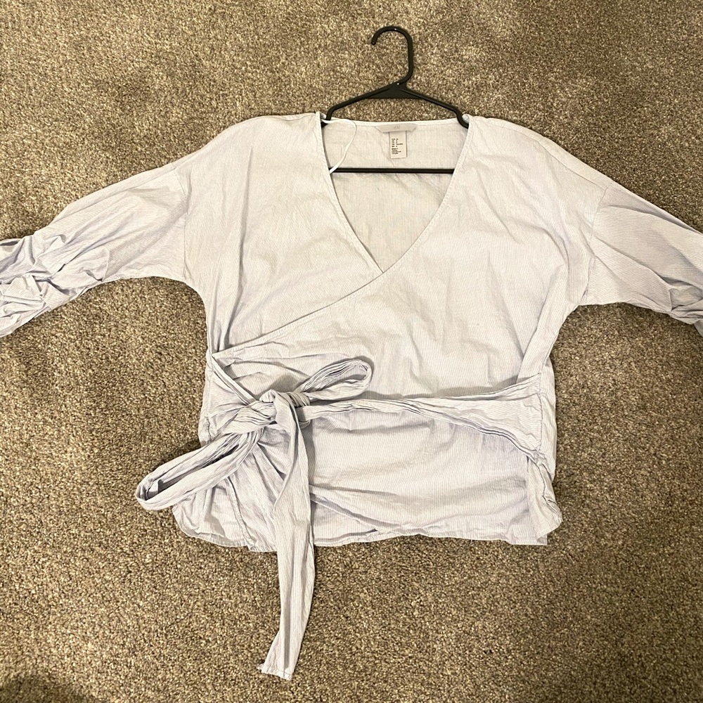 Front Tie Blouse